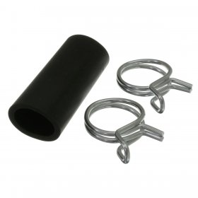 Universal Drain to Spigot Hose Adapter End & Hose Clamp Mounting Set