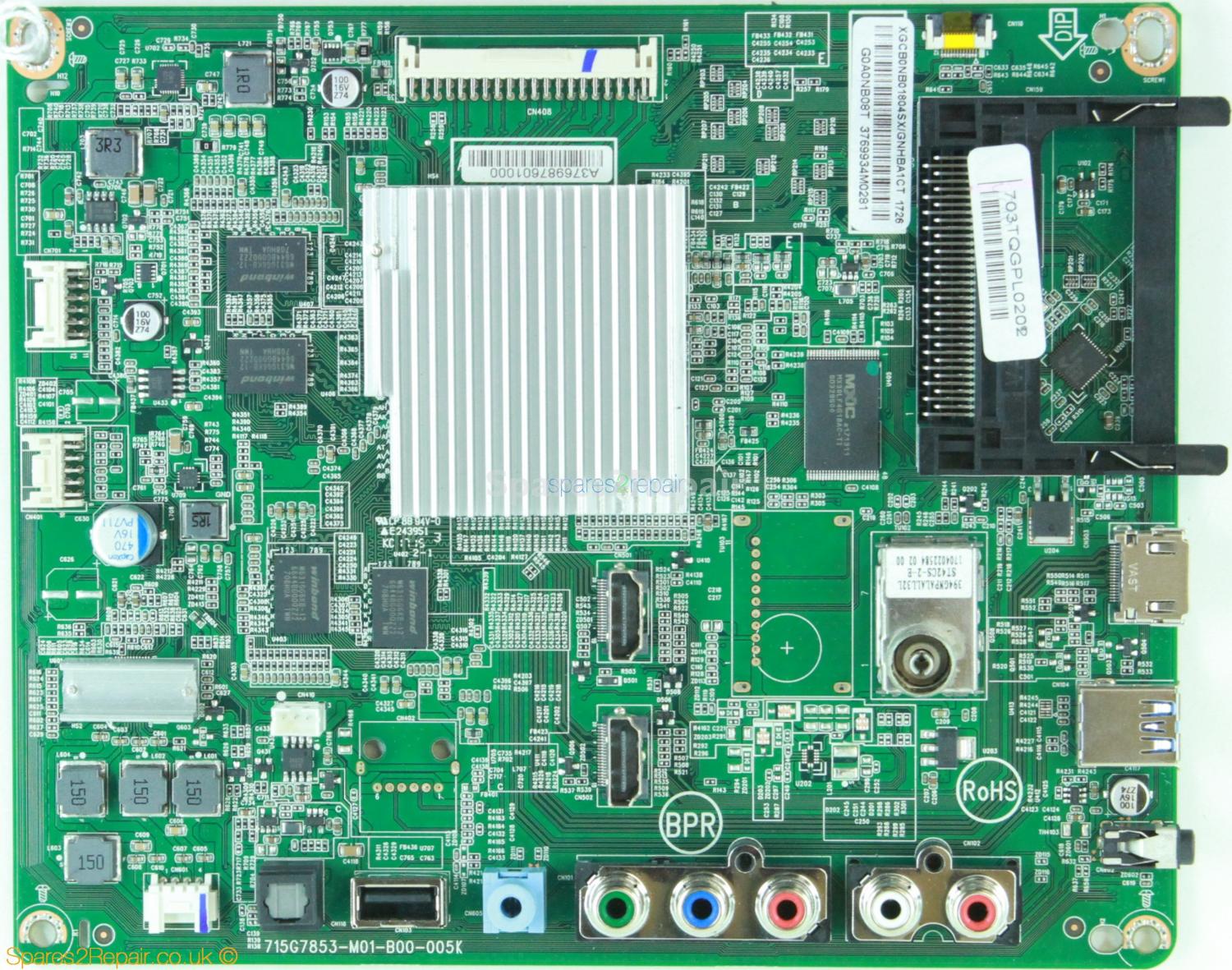 Philips 32HFL3011T/12 - Main AV - 715G7853-M0D-B00-005K - 703TQGPL0202