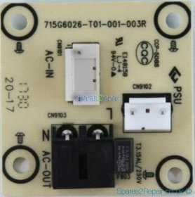 Philips 75BDL3000U - Power Connector Board - 715G6026-T01-001-003R