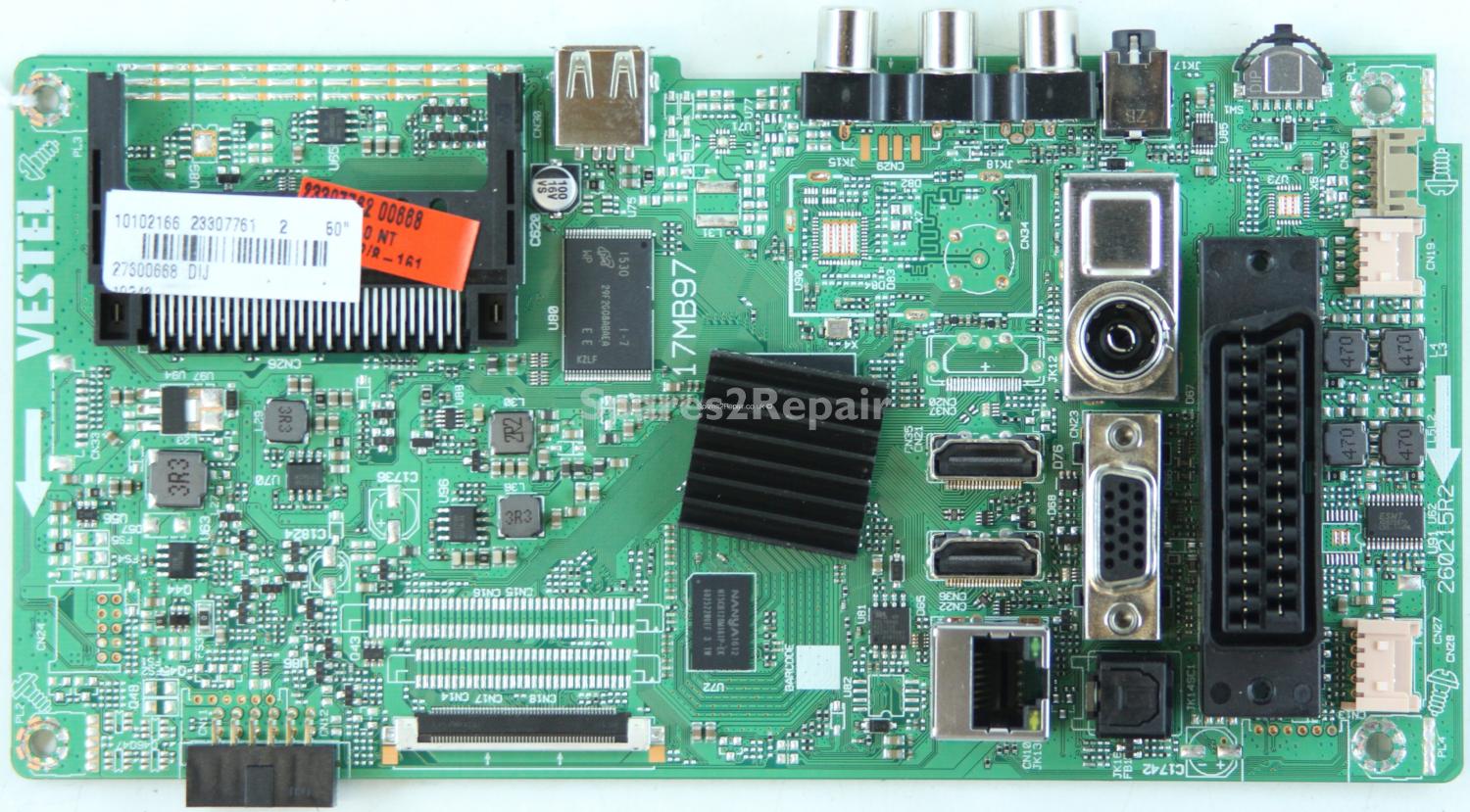 Polaroid P50LED16 - Main AV - 23307761 - 17MB97 - 260215R2