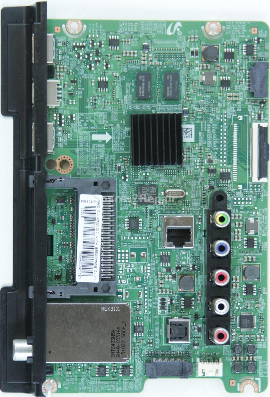 Samsung UE40J5200 - Main AV - BN94-09586E - BN41-02482A - HIGH_NT14M_UNION_15Y