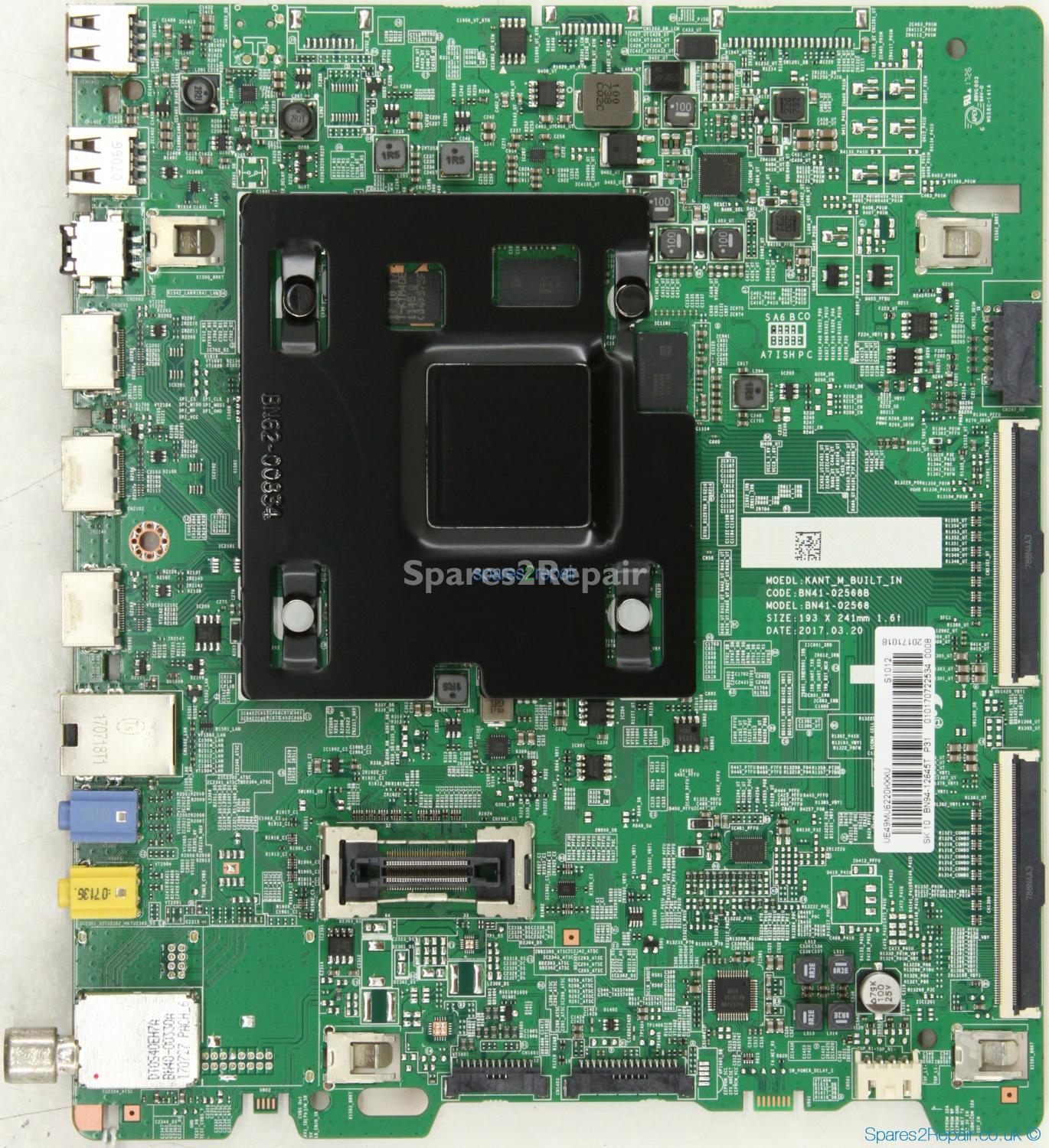 Samsung UE49MU6220K - Main AV - BN94-12645T - BN41-02528A - JAZZ_L_BUILT-IN