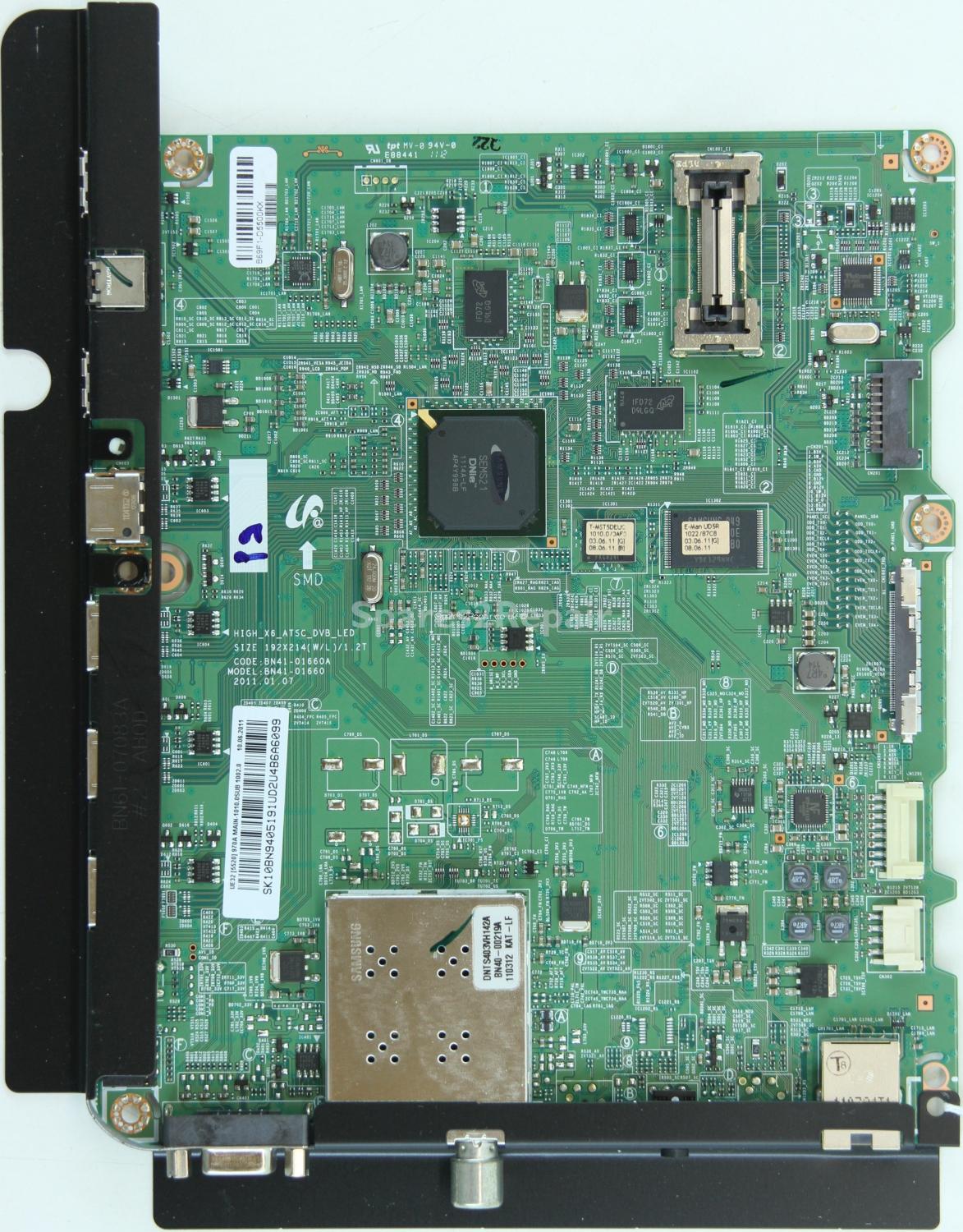 Samsung UE32D5505RK - Main AV - BN94-05191U - BN41-01660A - HIGH_X6_ATSC_DVB_LED