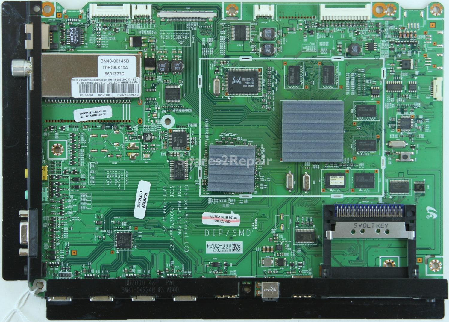 Samsung UE40B7020WW - Main AV - BN41-01190B - BN94-02706U - Chelsea Arsenal LCD