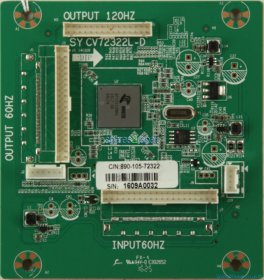 Seiki SE60FO01UK - FRC Digital Board - CV72322L-D -10 - 140320 - 890-105-72322 - SY16249-1