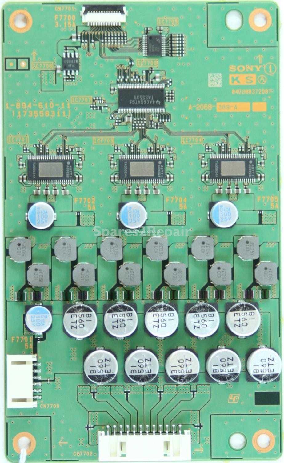 Sony KD-55X9305C - Amp - 1-894-610-11 - 173558311 - A-2068-389-1 - 04EU08372D0T