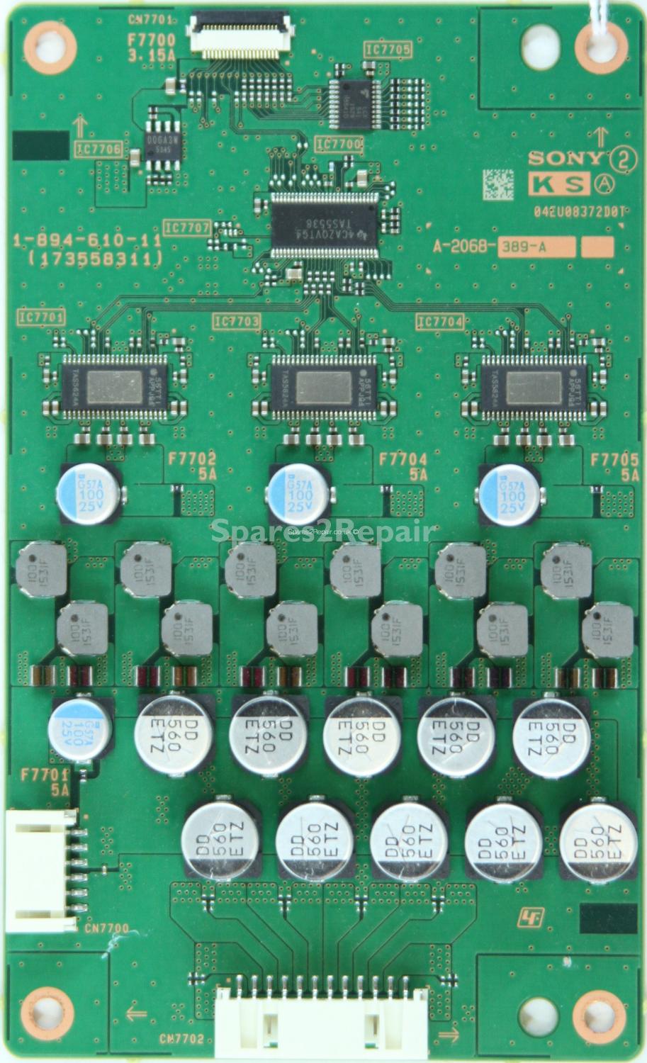 Sony KD-75X9405C - AMP - 1-894-610-11 (173558311) - A-2068-389-A - 04EU08372D0T