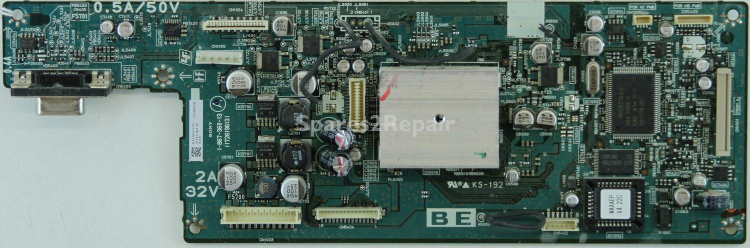 Sony KDL-S32A12U - DSUB - 1-867-360-13 - 172619613 - A1128517F