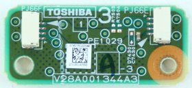 Toshiba 55ZL2 - Connector Board - PE1029 A-3 - V28A001344A3