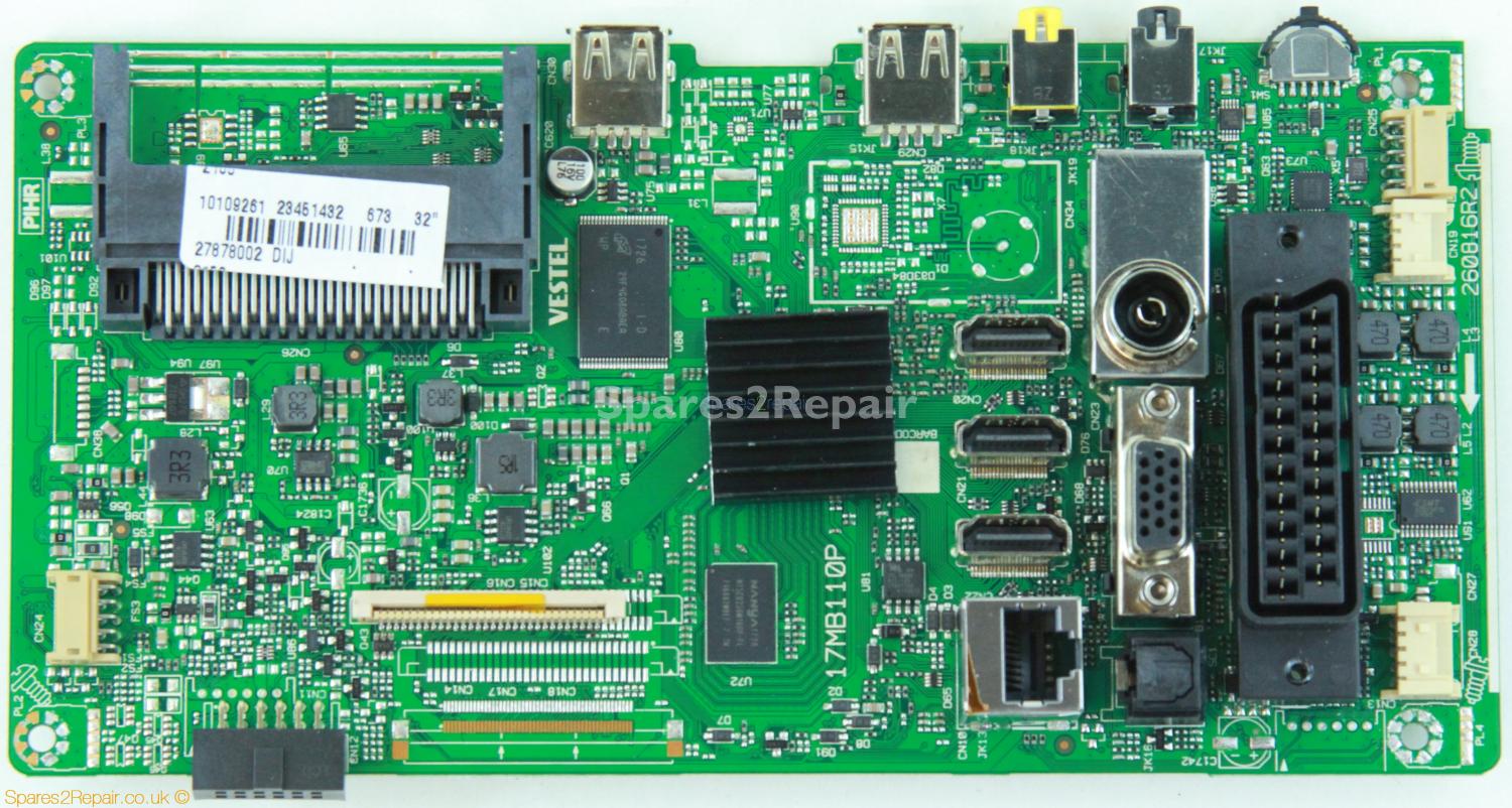 Toshiba 32D3753DB - Main AV - 23451432 - 17MB110P - 260816R2