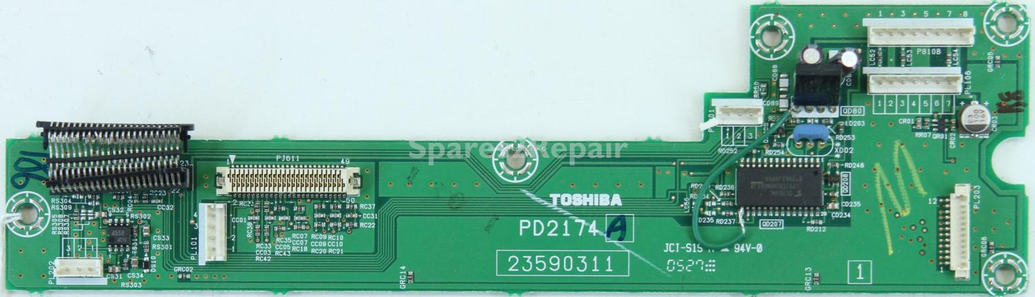 Toshiba 37WLT58 - Board - PD2174 A - 23590311