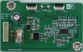 Viewsonic VX2250WM-LED - Board - ILL-040 - Rev:A - 492A01022102R